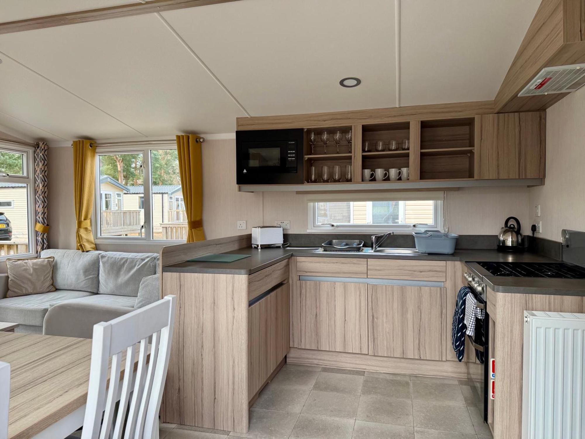 The Trout Van - Beautiful, Luxury Static Caravan Aberlour Exterior foto