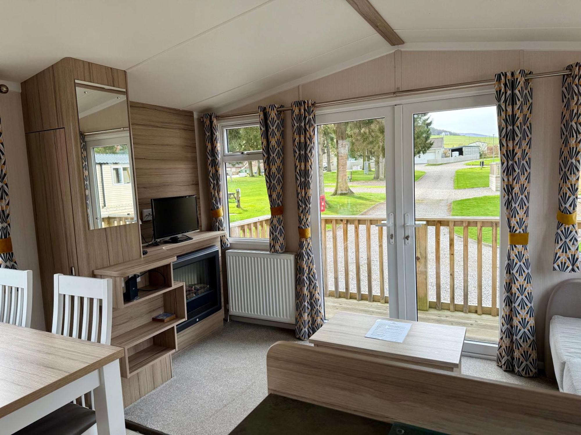 The Trout Van - Beautiful, Luxury Static Caravan Aberlour Exterior foto